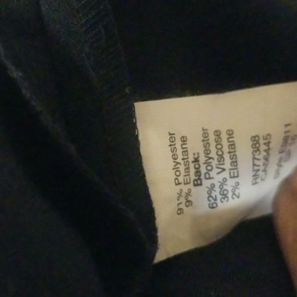 J Crew Scalloped Dress size 6 navy blue - Picture 9 of 11